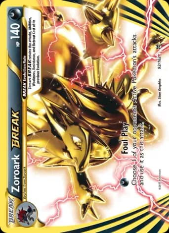 Zoroark BREAK Pokémon card #92