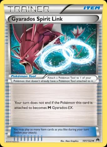 Gyarados Spirit Link Pokémon card #101