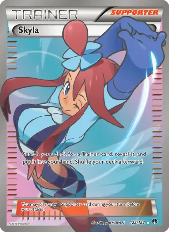 Skyla Pokémon card #122