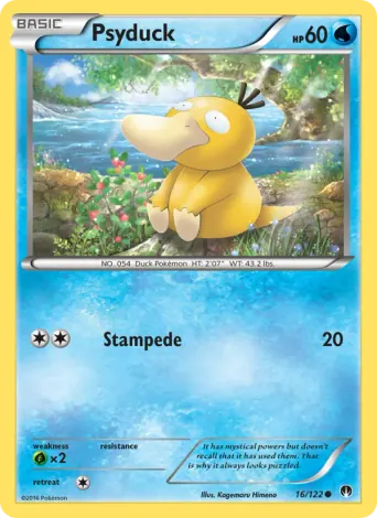 Psyduck Pokémon card #16