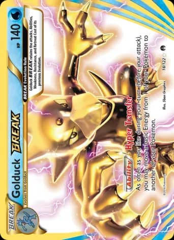 Golduck BREAK Pokémon card #18