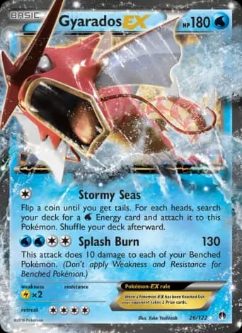 Gyarados EX Pokémon card #26