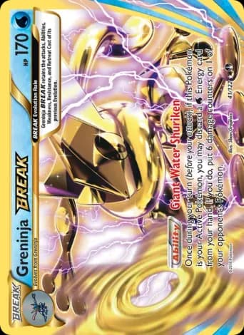 Greninja BREAK Pokémon card #41