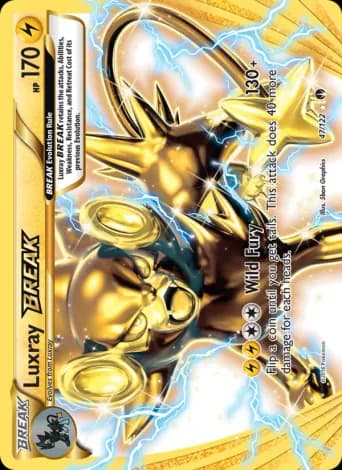 Luxray BREAK Pokémon card #47