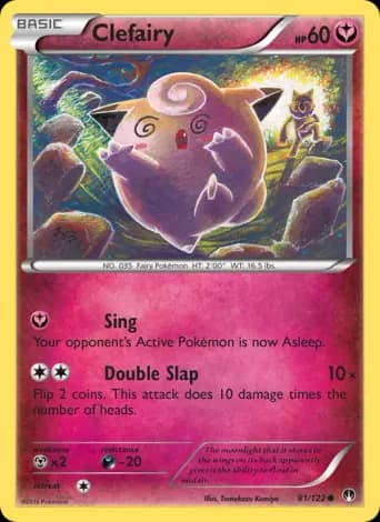 Clefairy Pokémon card #81