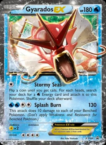 Gyarados EX Pokémon card #XY106