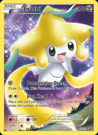 Jirachi Pokémon card #XY112