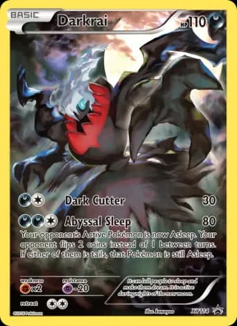 Darkrai Pokémon card #XY114