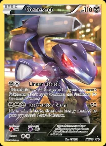 Genesect Pokémon card #XY119