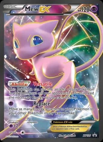 Mew EX Pokémon card #XY126