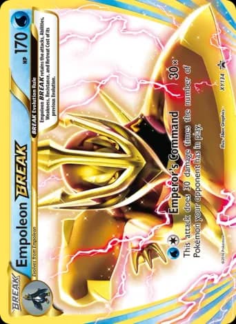 Empoleon BREAK Pokémon card #XY134