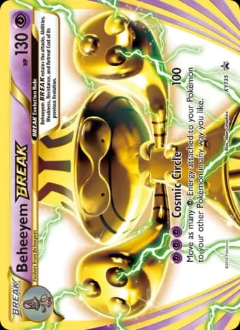 Beheeyem BREAK Pokémon card #XY135