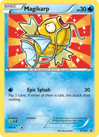 Magikarp Pokémon card #XY143