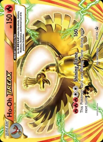 Ho-Oh BREAK Pokémon card #XY154
