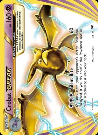 Crobat BREAK Pokémon card #XY181