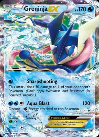 Greninja EX Pokémon card #XY20