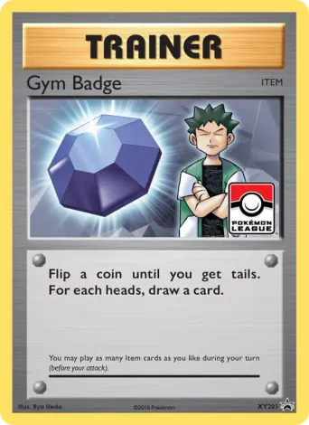 Gym Badge Pokémon card #XY203