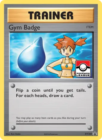 Gym Badge Pokémon card #XY204