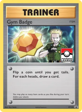 Gym Badge Pokémon card #XY205