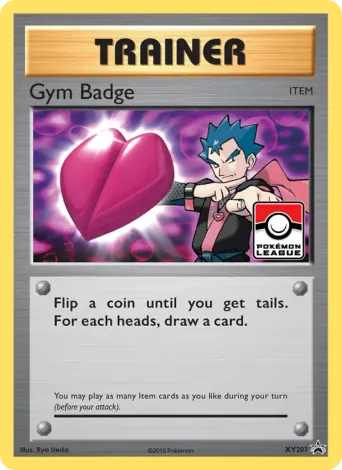 Gym Badge Pokémon card #XY207