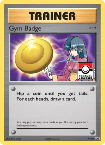 Gym Badge Pokémon card #XY208