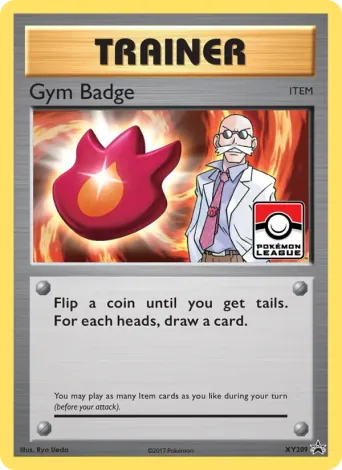 Gym Badge Pokémon card #XY209