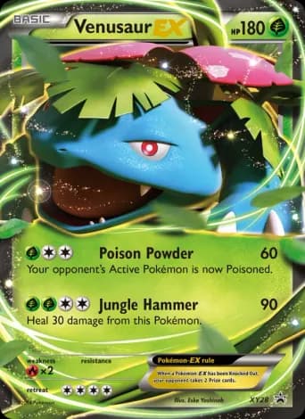 Venusaur EX Pokémon card #XY28