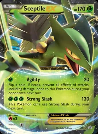 Sceptile EX Pokémon card #XY53