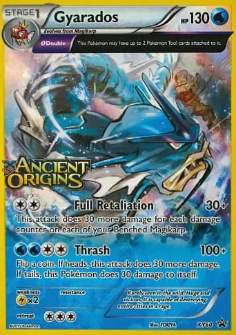 Gyarados Pokémon card #XY60