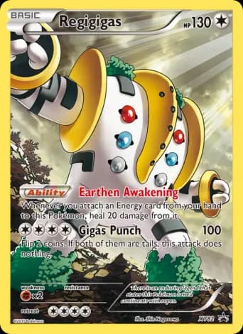 Regigigas Pokémon card #XY82