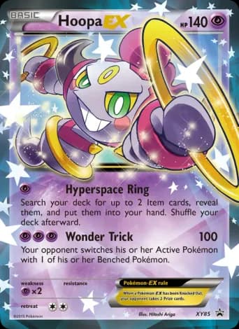 Hoopa EX Pokémon card #XY85