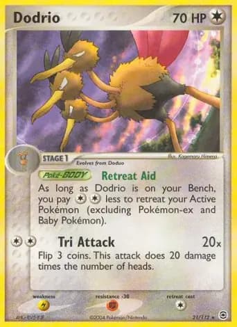 Dodrio Pokémon card #21