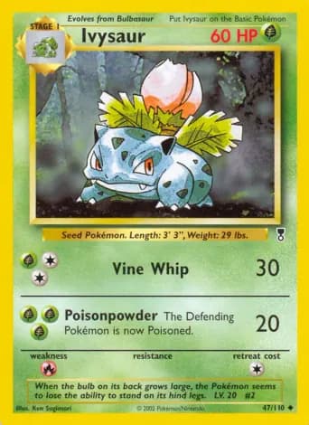 Ivysaur Pokémon card #47